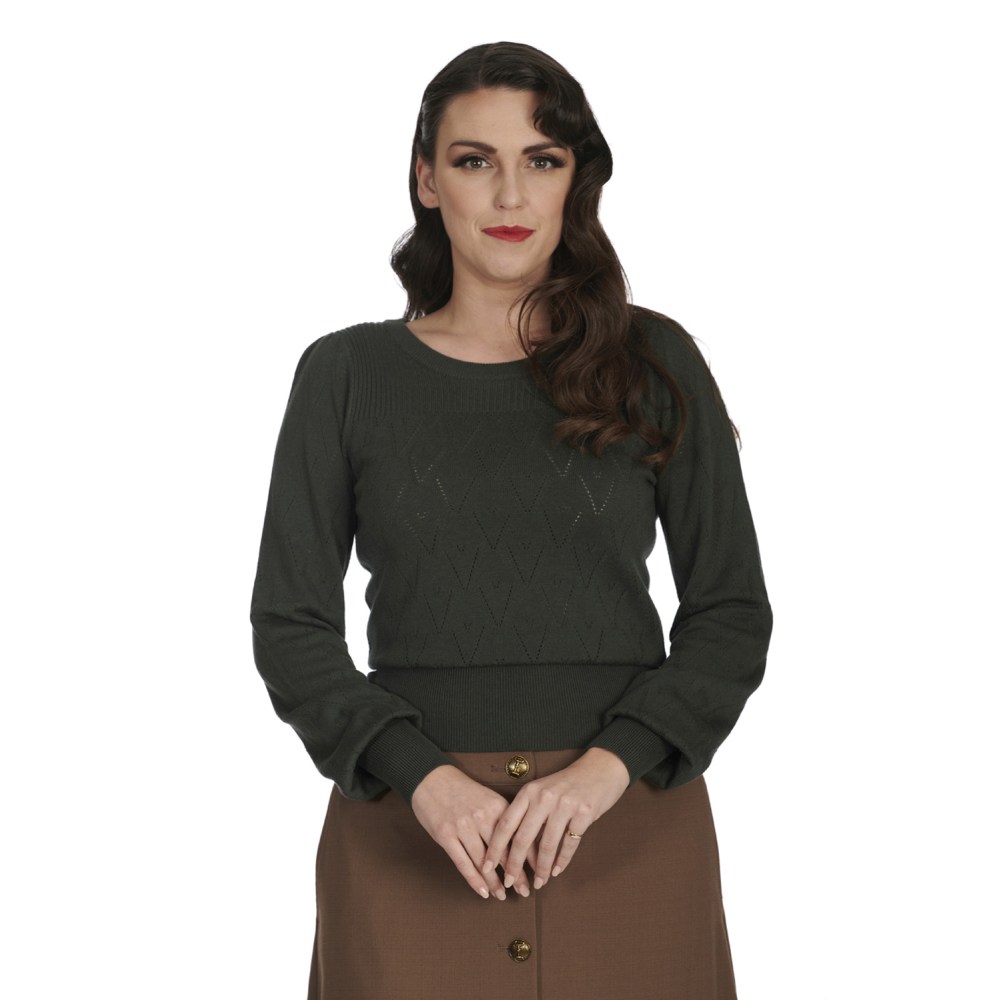 Banned - Ruth Jumper - Olive green